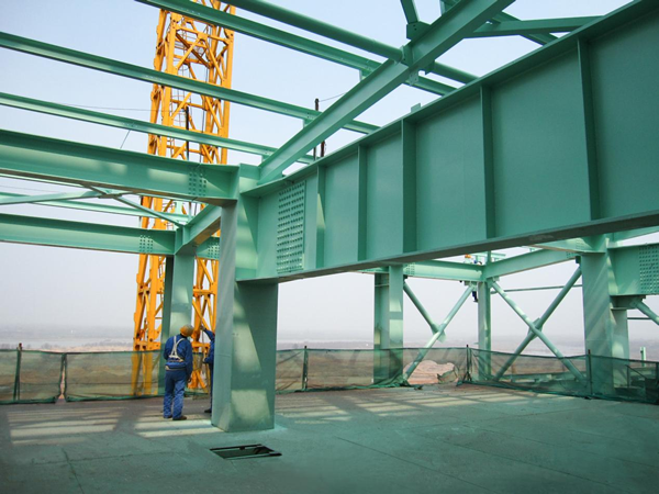 鋼結(jié)構(gòu)廠(chǎng)房、管網(wǎng)噴砂除銹涂料防腐